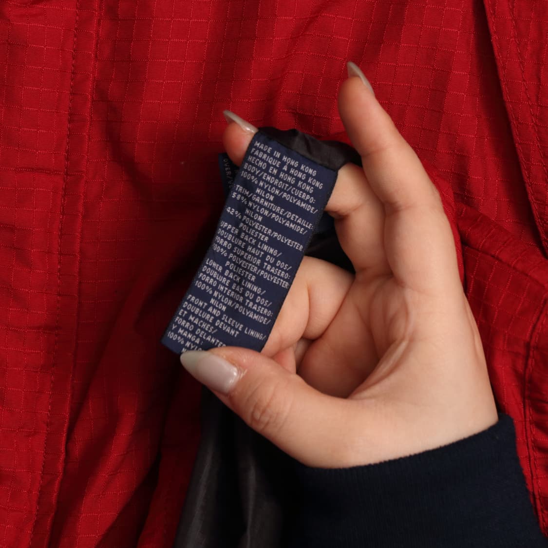 90's 타미힐피거 립스탑 바람막이 자켓 A1711 상품이미지4