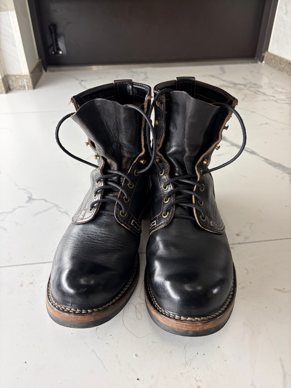 [9E, 275] WESCO 웨스코 잡마스터 호윈 호스하이드 보스 화이츠 상품이미지2