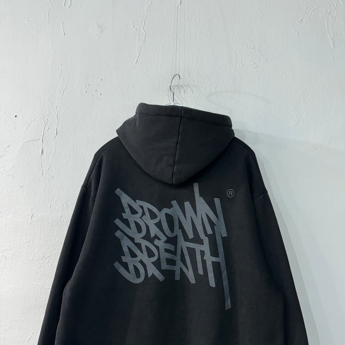 브라운브레스 오버핏 기모 후드티 95 상품이미지2