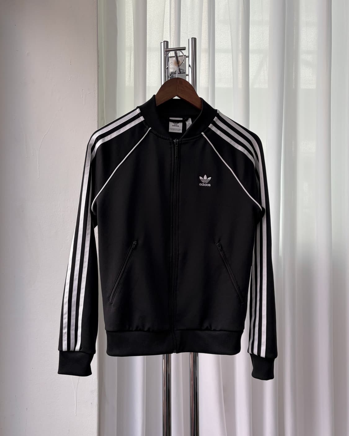 [XS]아디다스 트레포일 SST 블랙 트랙탑 져지 상품이미지3