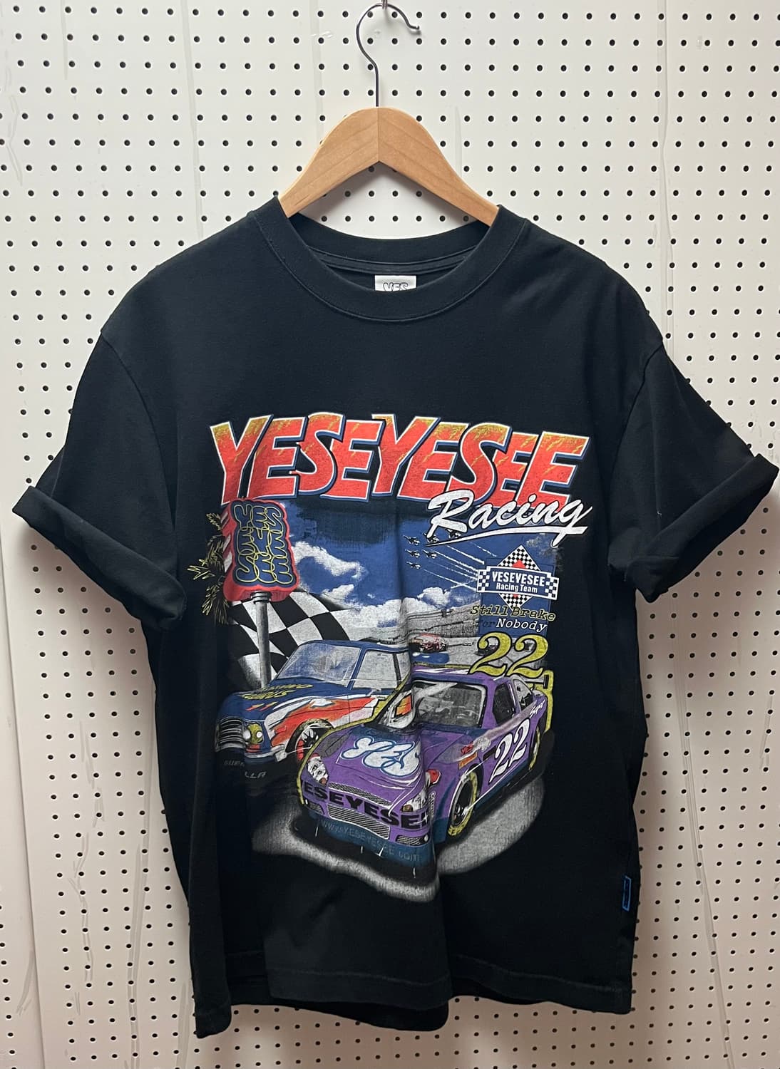 예스아이씨 검정 반팔 상품이미지1