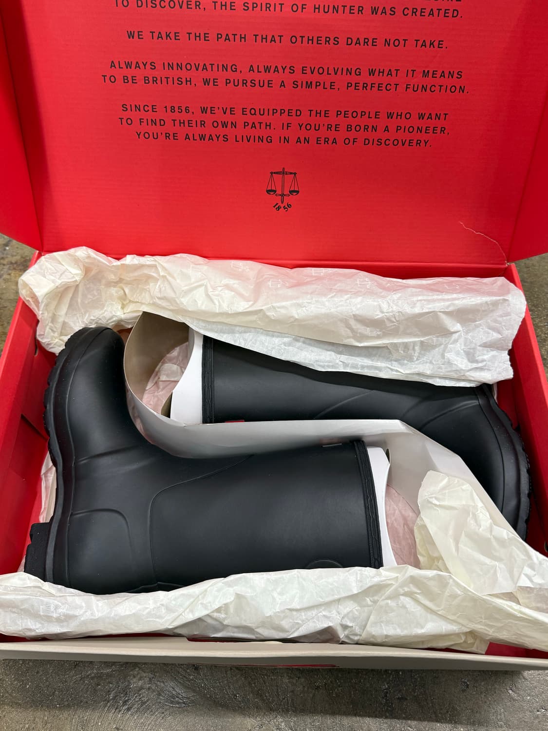 HUNTER 헌터 롱 레인부츠 장화 240 상품이미지4