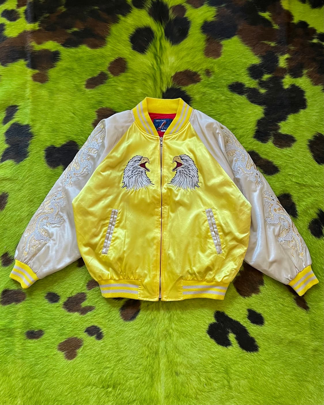 1990s Fresh Box Harajuku Souvenir Jacket 상품이미지4