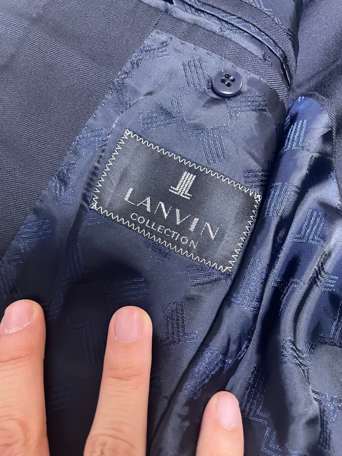 랑방 2버튼 블레이저 사이즈 105~110 상품이미지4