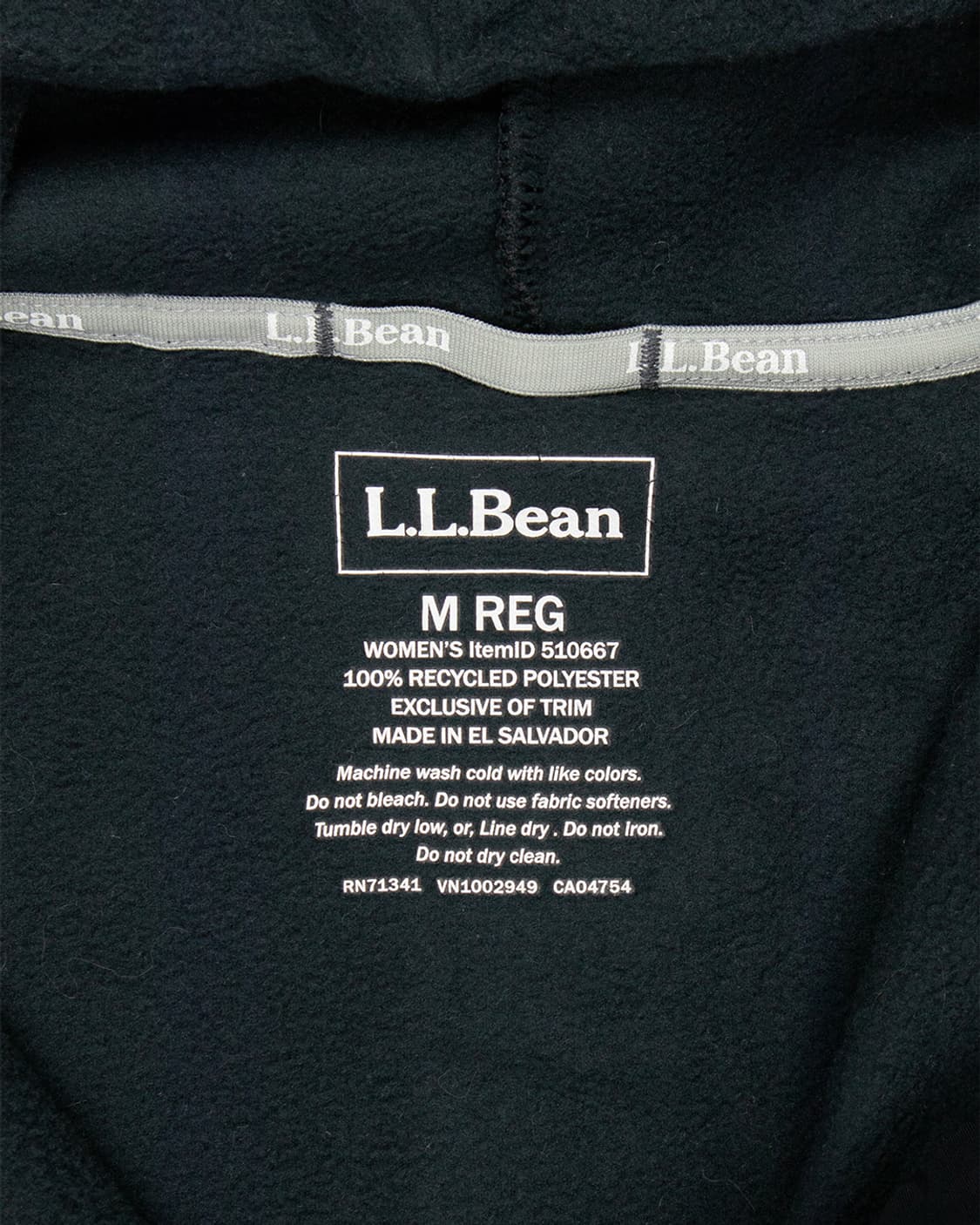 엘엘빈 풀오버 플리스 후디 상품이미지2