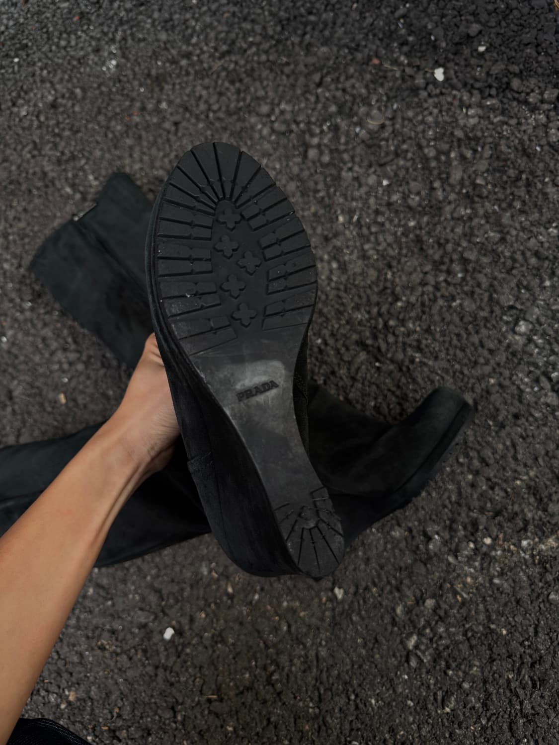 Prada 웨지힐 부츠 상품이미지3