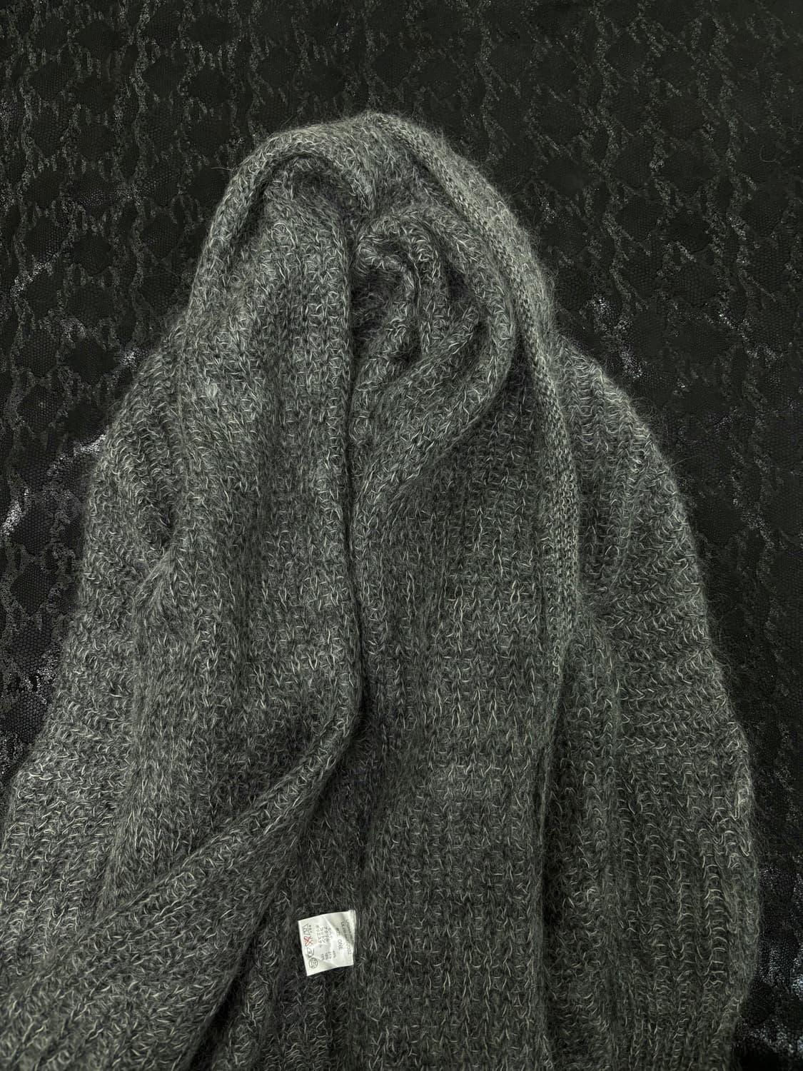 “Vintage”00’s Draped Knit Cardigan 상품이미지9