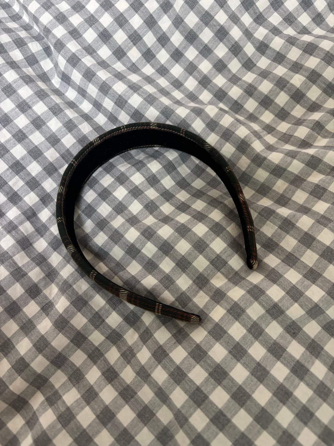 브랜디 멜빌 체크 헤어밴드 상품이미지3