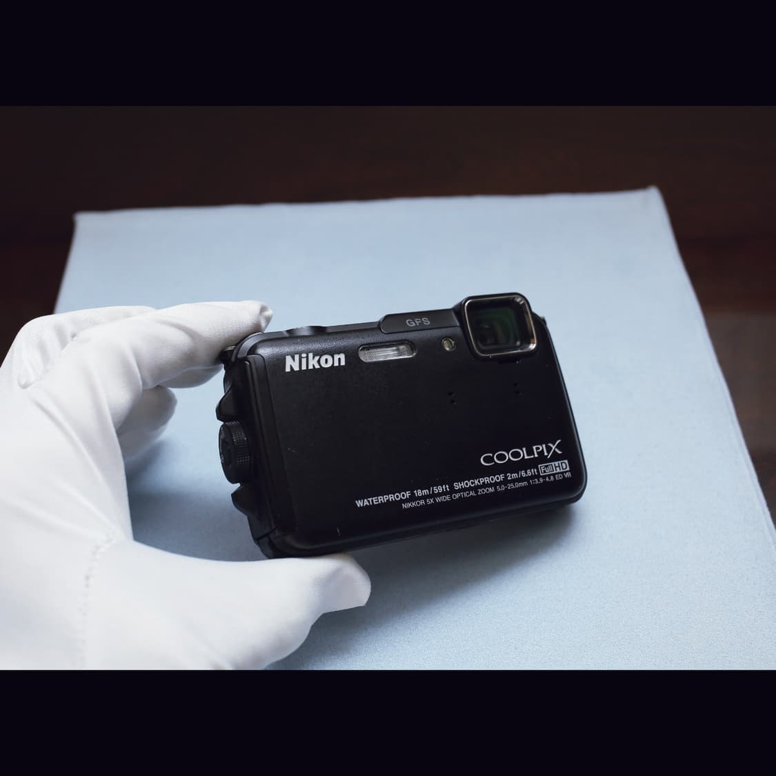 레어<A+급><한글> 니콘 aw110 (aw100) 블랙 빈티지 디카 상품이미지4