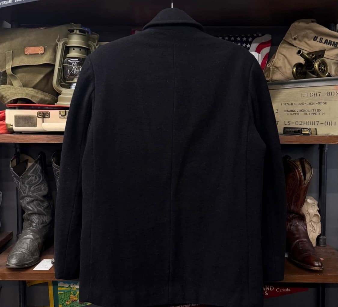 00s 폴로 랄프로렌 US NAVY 미 해군 밀리터리 복 각 피코트 상품이미지2