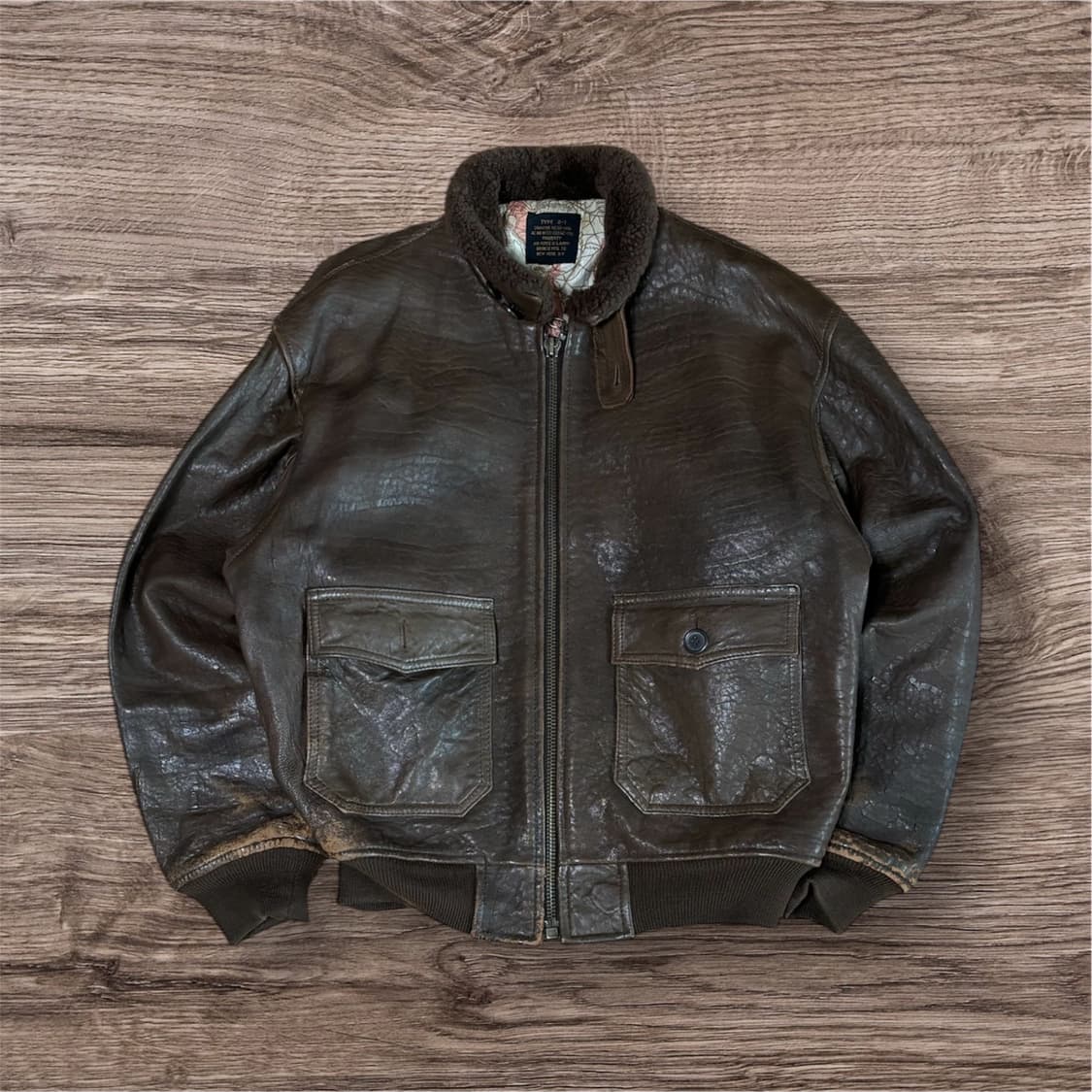 80s Avirex G-1 Flight Jacket 상품이미지2