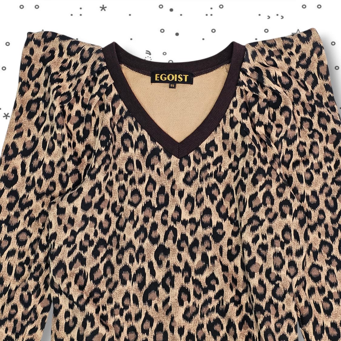 EGOIST 에고이스트 레오파드 원피스 상품이미지3