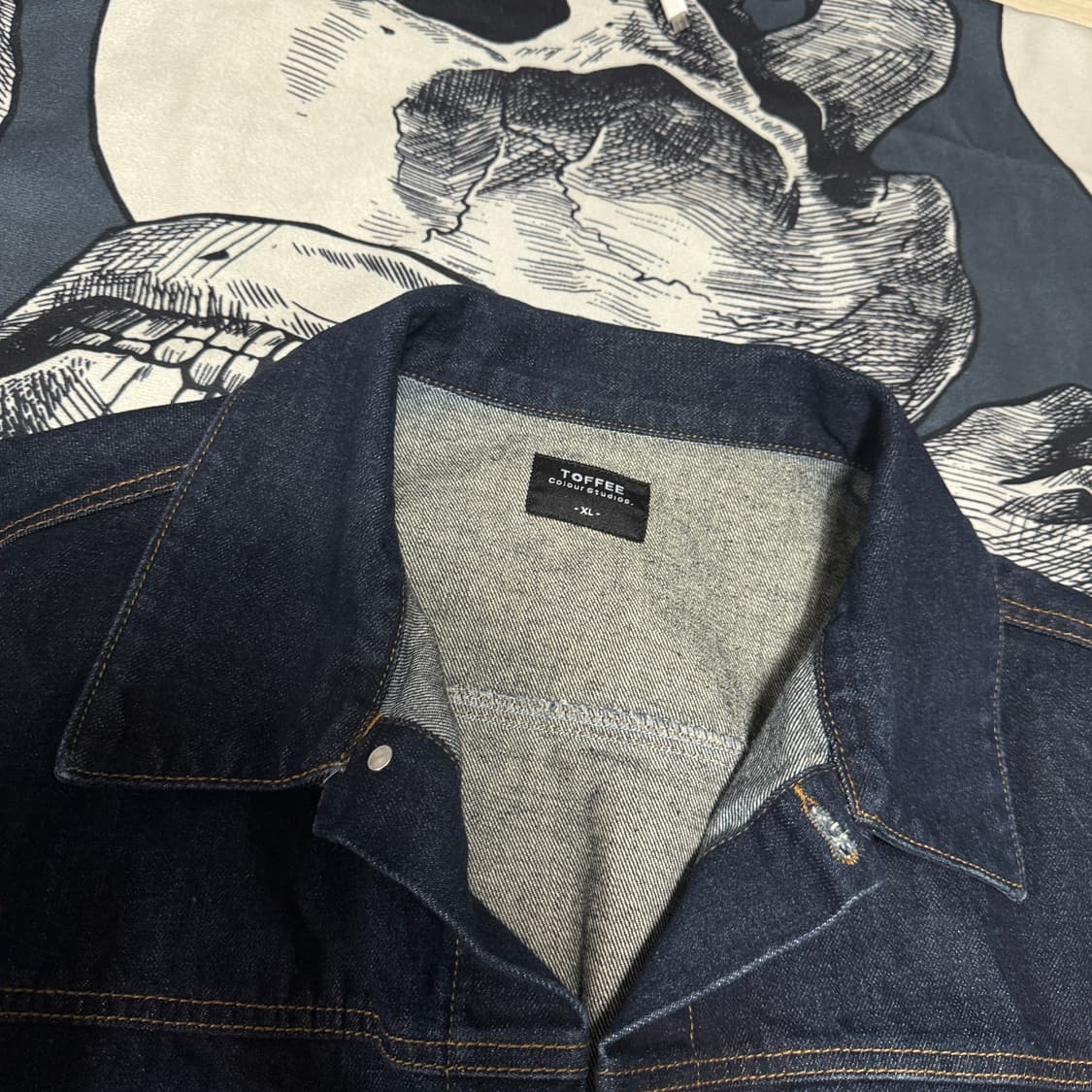 무신사 토피 오버핏 데님자켓 XL사이즈  상품이미지2
