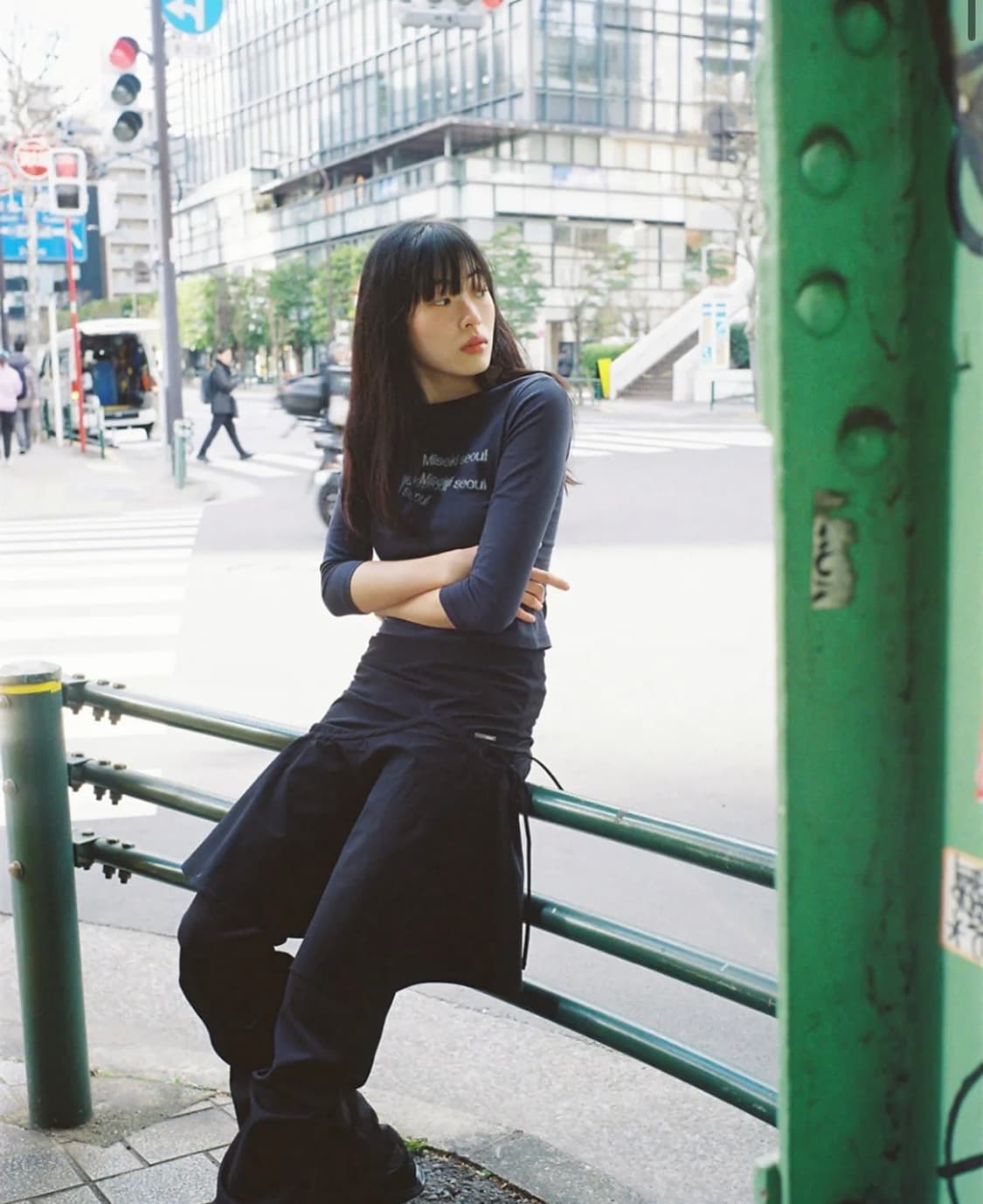 미세키서울 롱슬리브 블랙 상품이미지3