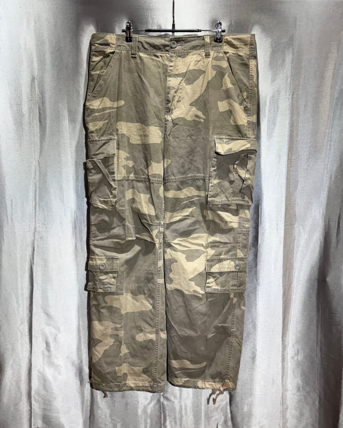 38in 카모플라주 4포켓 파라수트 카고팬츠 상품이미지3