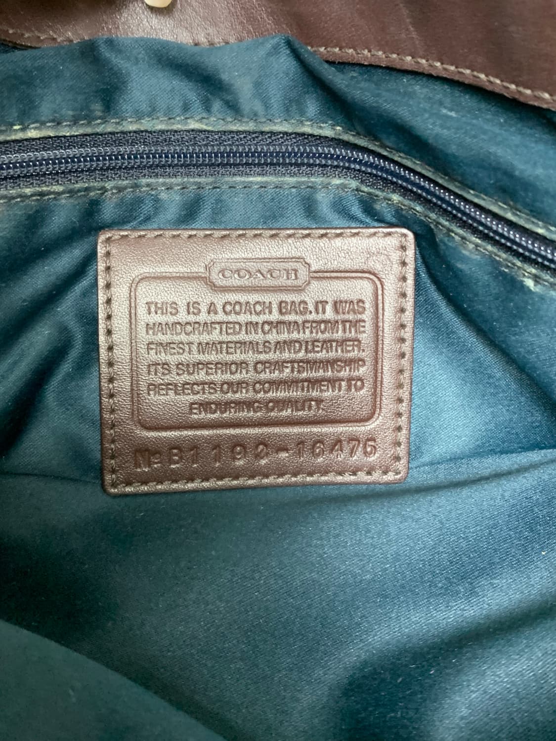 코치 시그니처 뱀피 숄더백 y2k 상품이미지8