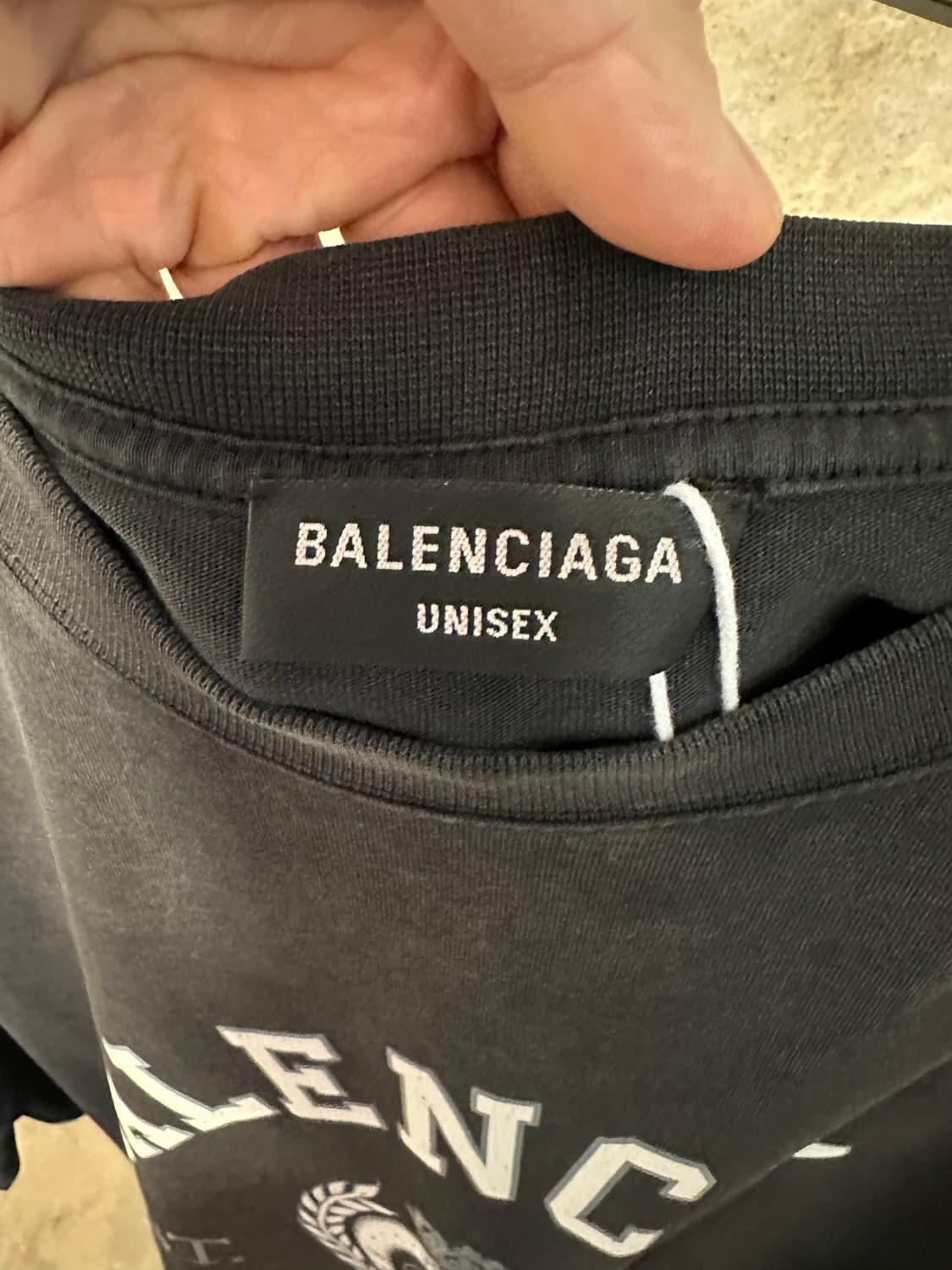 발렌시아가 컬리지 1917 미디엄핏 반팔 상품이미지2