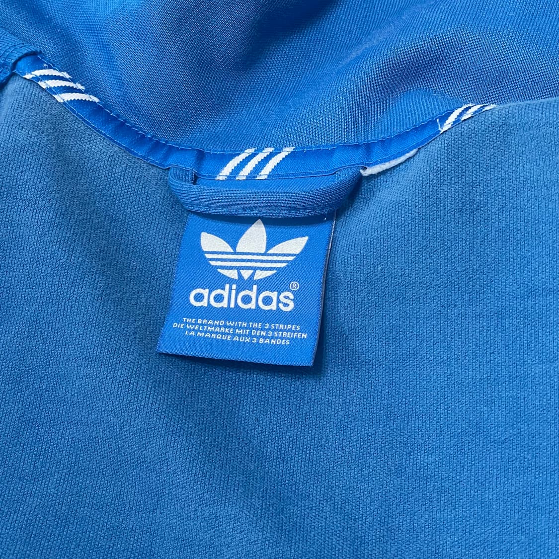 아디다스 유로파 블루 져지 트랙탑 상품이미지4