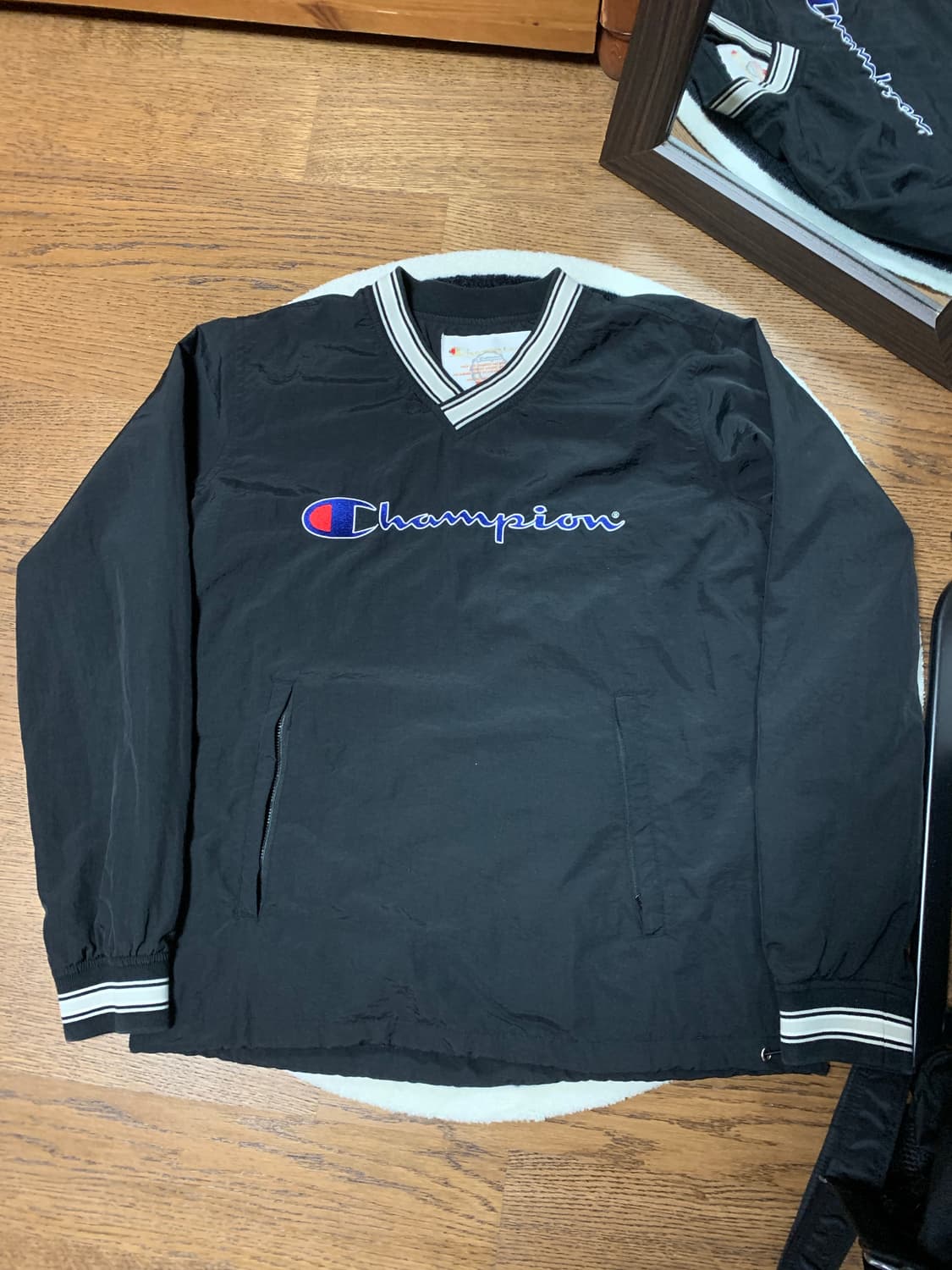 [M] 슈프림x챔피온 웜업 풀오버 상품이미지1