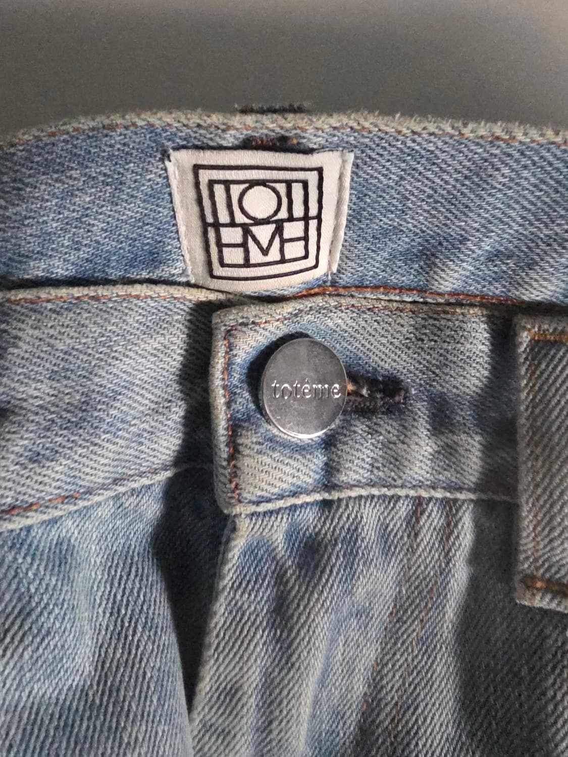 (공홈구매) 토템 트위스티드 심 데님 원블루 26 상품이미지4
