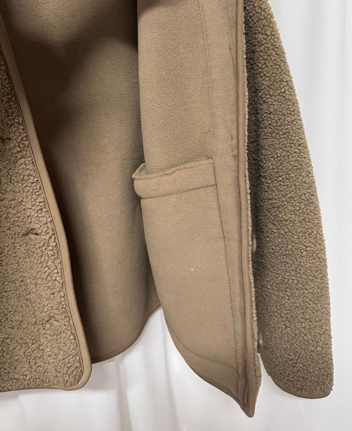 유니클로 뽀글이 플리스 자켓 상품이미지5