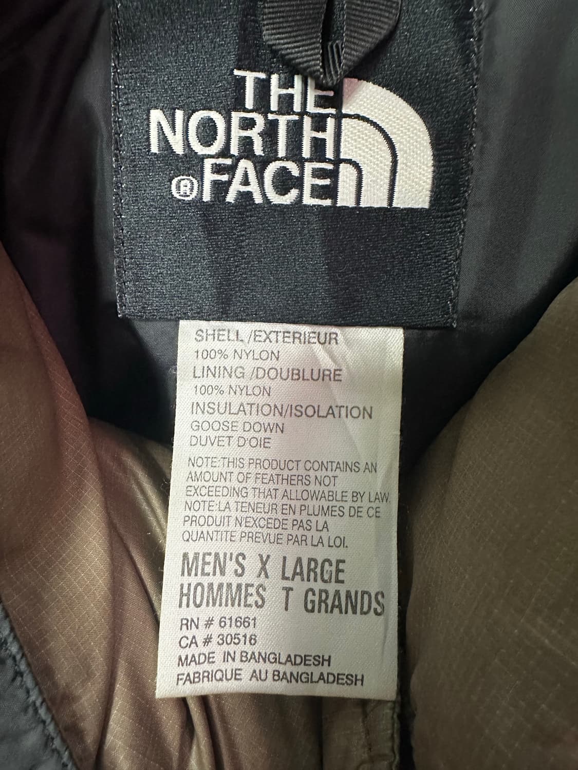 [XL] 노스페이스 해외판 700 눕시 베이지 그레이 상품이미지4