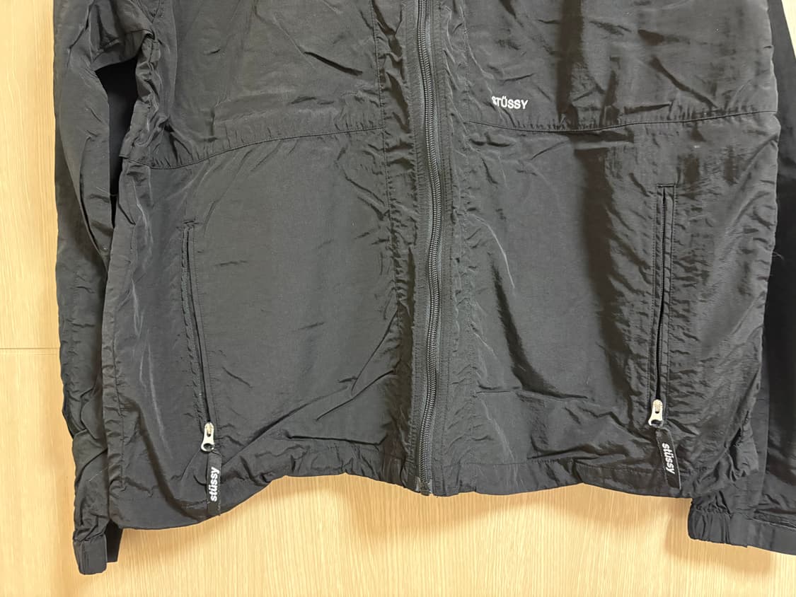 스투시 블록 테크 자켓 블랙 L 상품이미지2