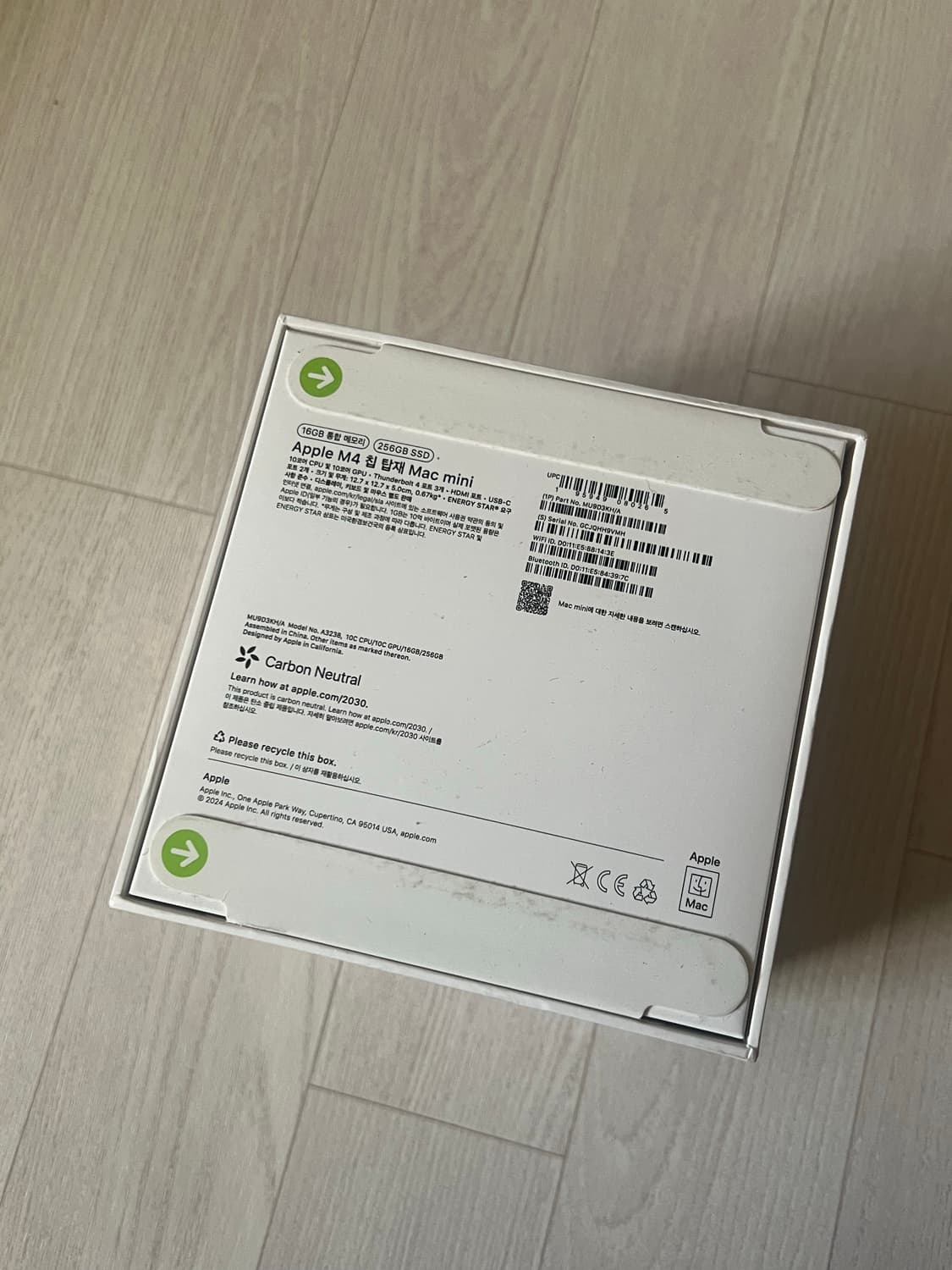 (새제품)맥미니 m4 16gb 256gb 상품이미지2