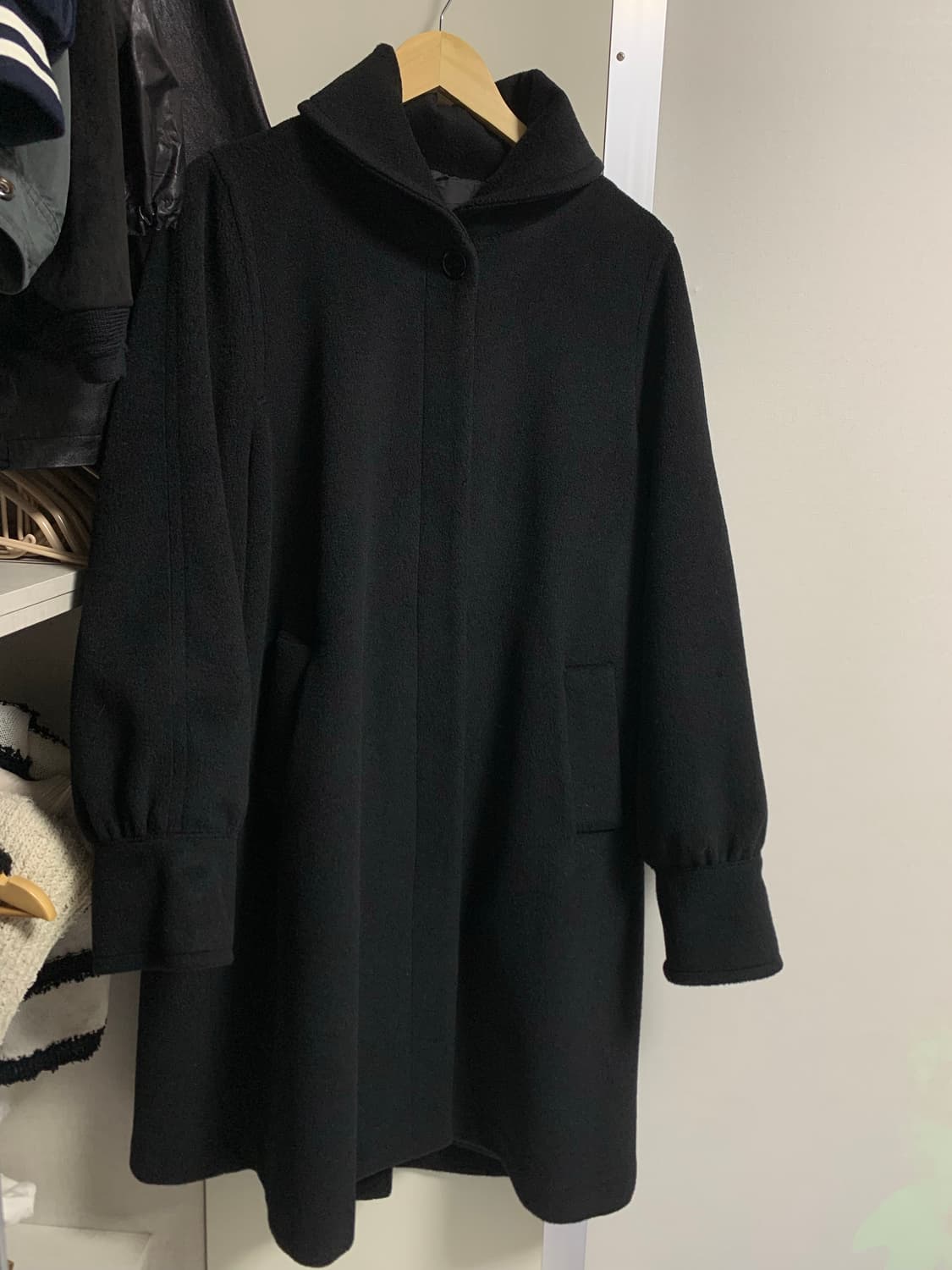 쉬이즈큐트 커들코트 블랙 상품이미지2