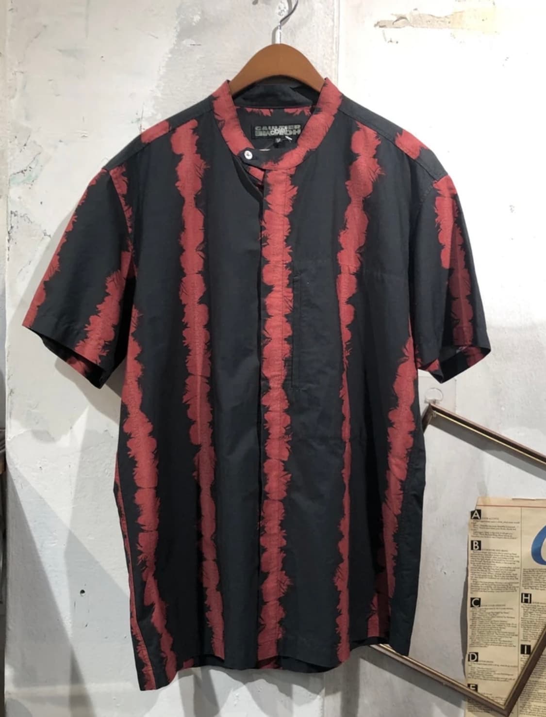 [2445] Jean paul gaultier pattern shirt 상품이미지1