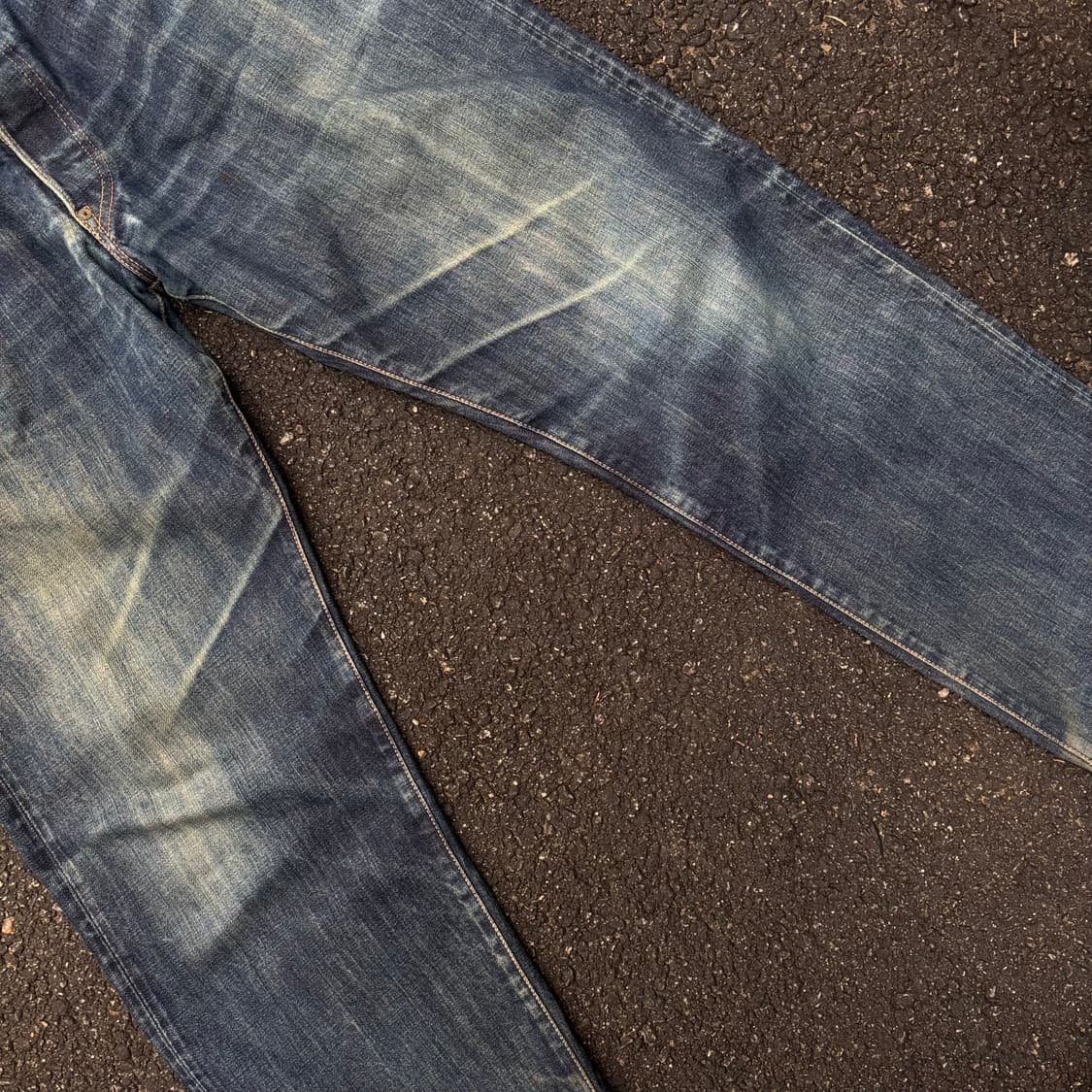 일본 에비수 셀비지 데님 팬츠 상품이미지7