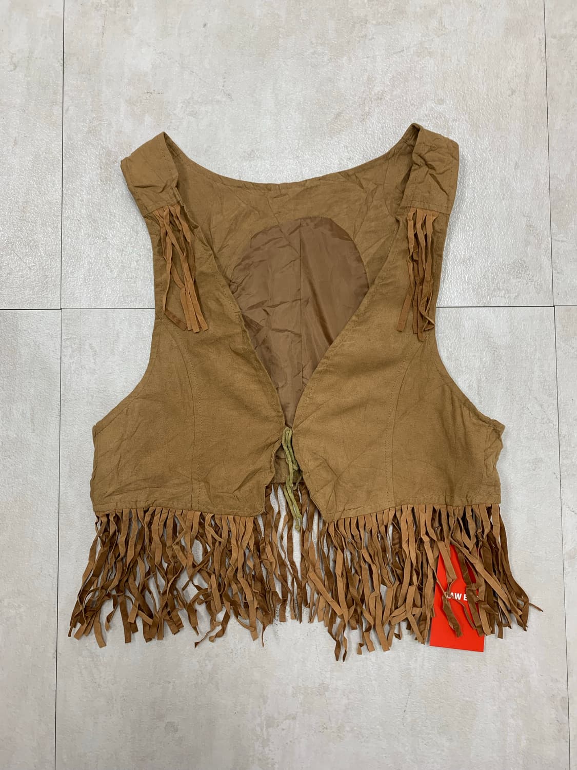 스웨이드 웨스턴 베스트 #508 상품이미지1