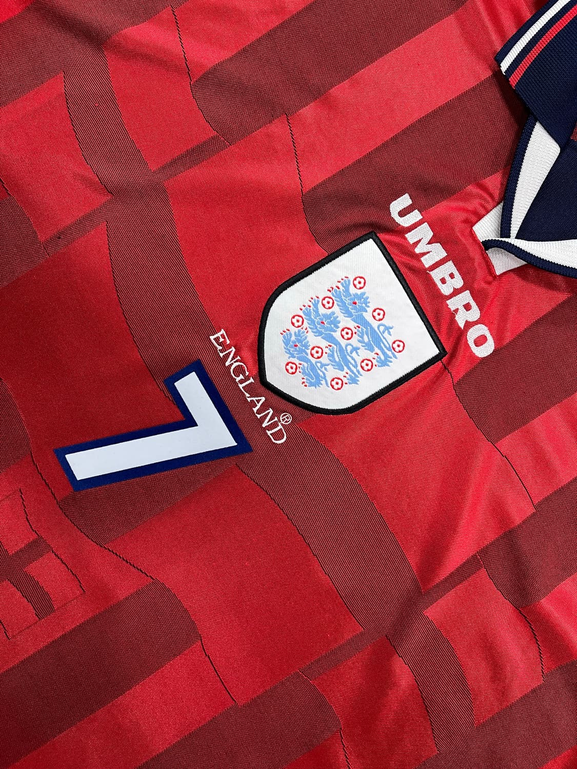 엄브로 98-00 잉글랜드 어웨이 데이비드 베컴 상품이미지5