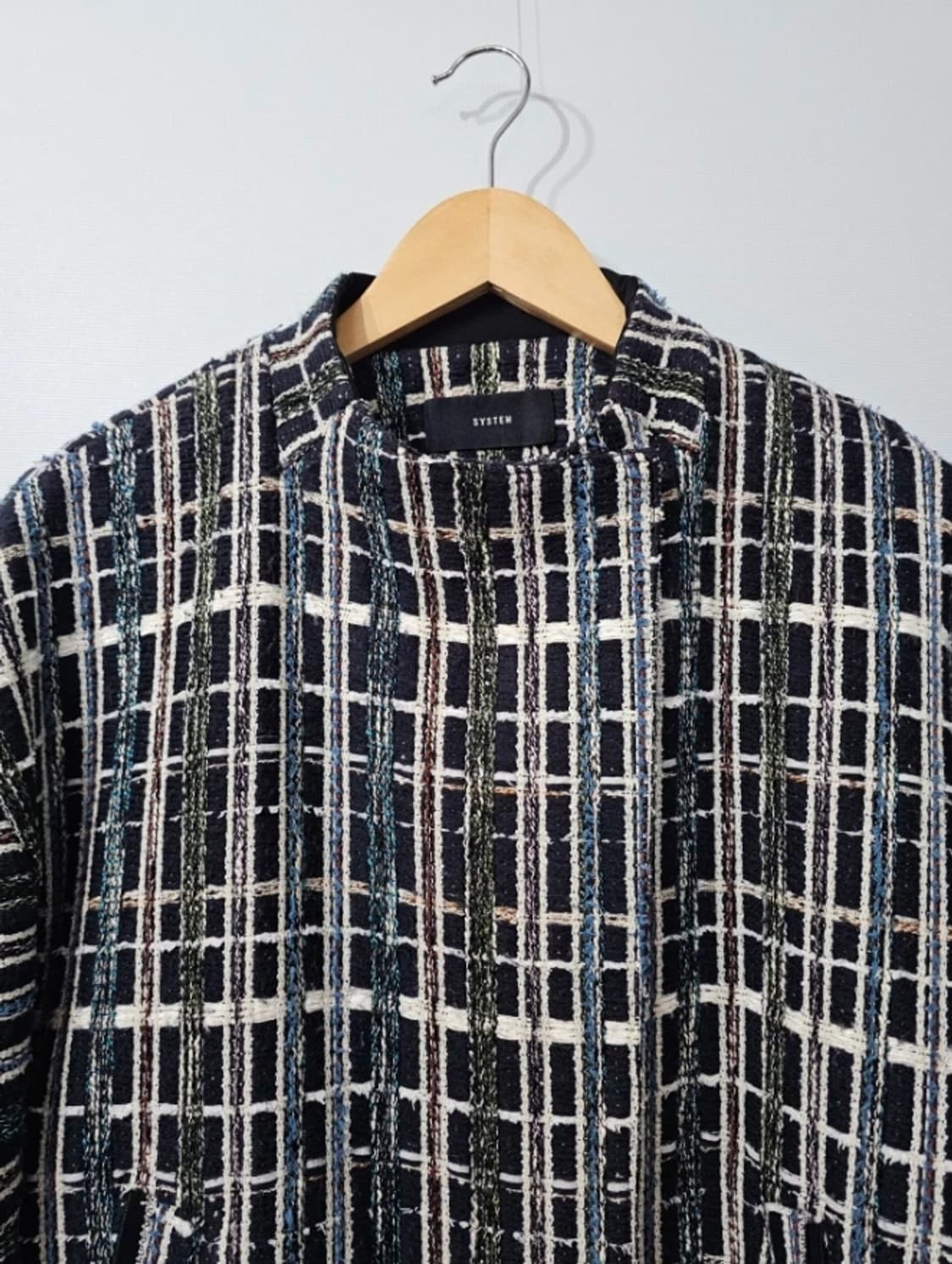 한섬 시스템 SYSTEM 트위드 자켓 ~FREE 상품이미지2