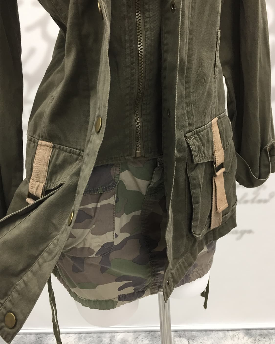 Grunge double zip jacket 상품이미지5