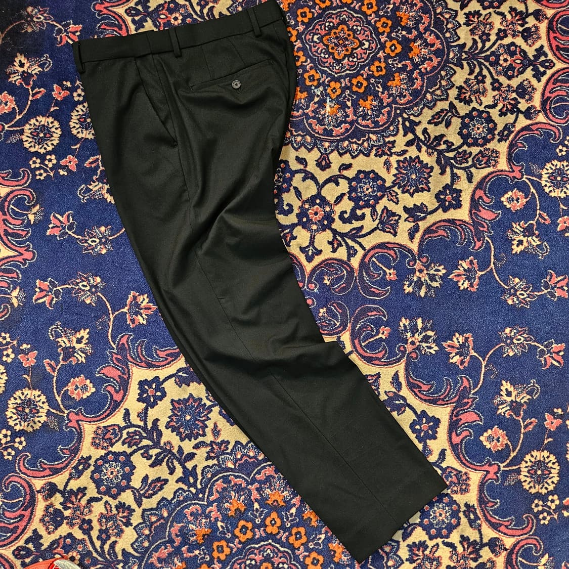  무신사스탠다드 테이퍼드핏 레이온 혼방 슬렉스 상품이미지3