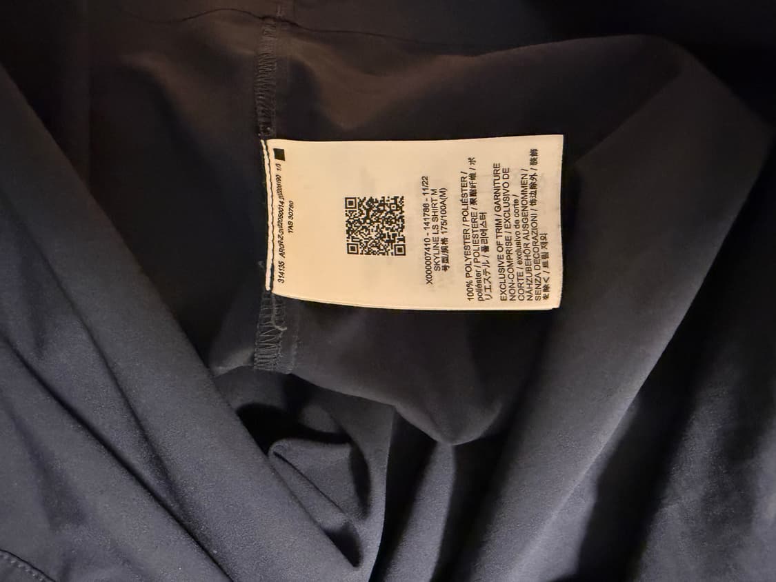 아크테릭스 스카이라인 셔츠 상품이미지4