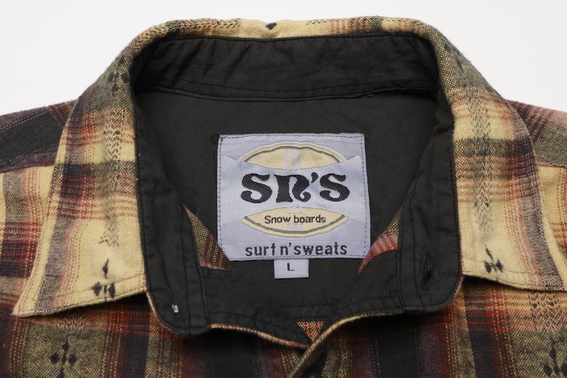 [L] 빈티지 플란넬 셔츠 상품이미지2