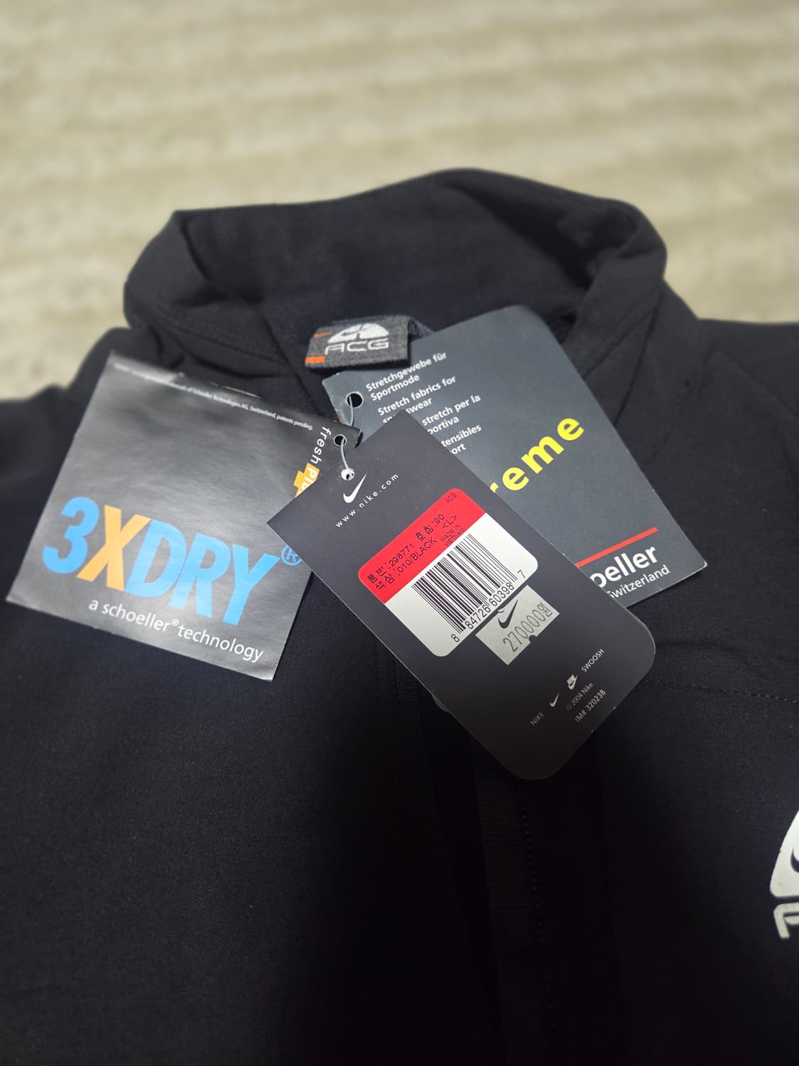 (새제품)00s 나이키 acg고프코어 바람막이 집업 자켓(L) 팝니다 상품이미지2