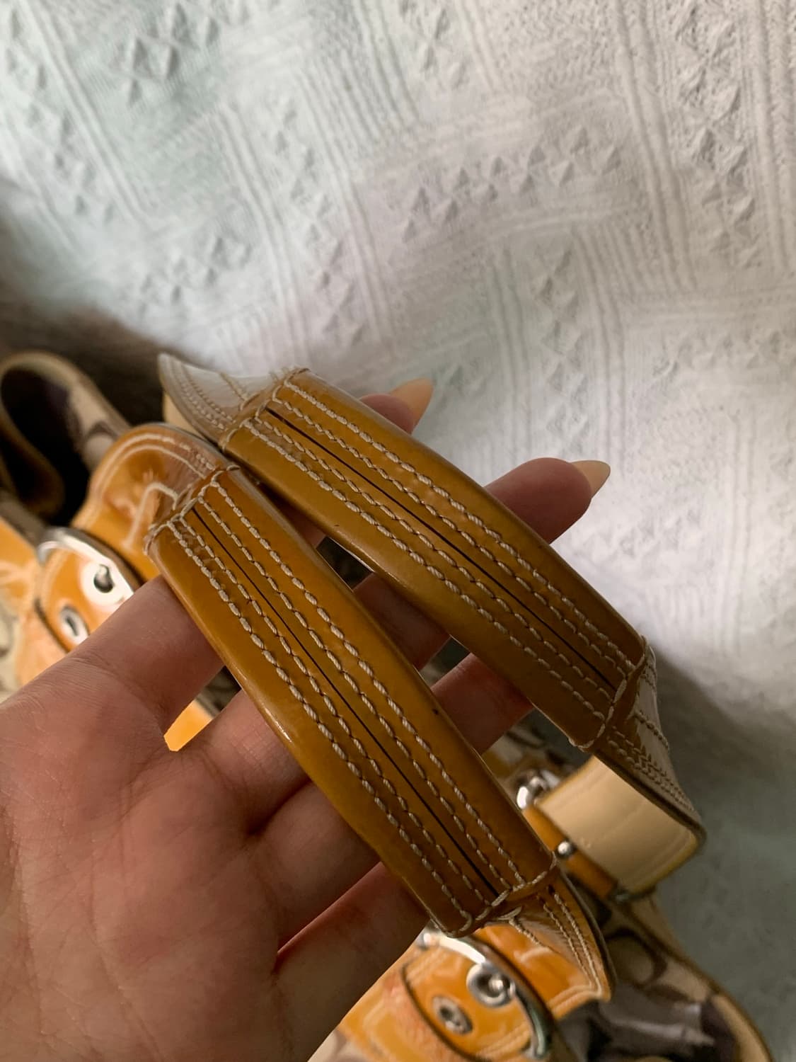 🧡 Coach 머스타드 컬러 숄더 백 13742 상품이미지4