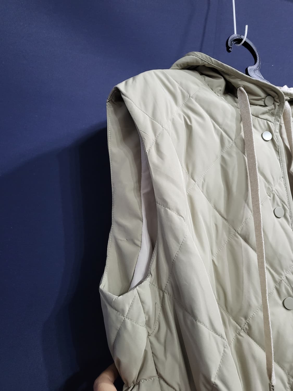 나인콥 덕다운 후드 롱패딩 상품이미지2