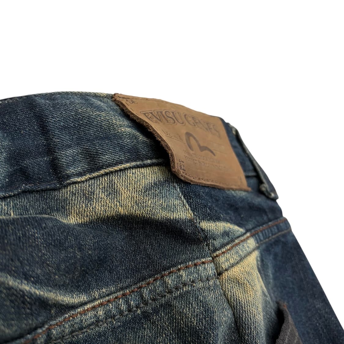 EVISU 에비수 00's 데님 워싱 팬츠 바지 38 상품이미지3