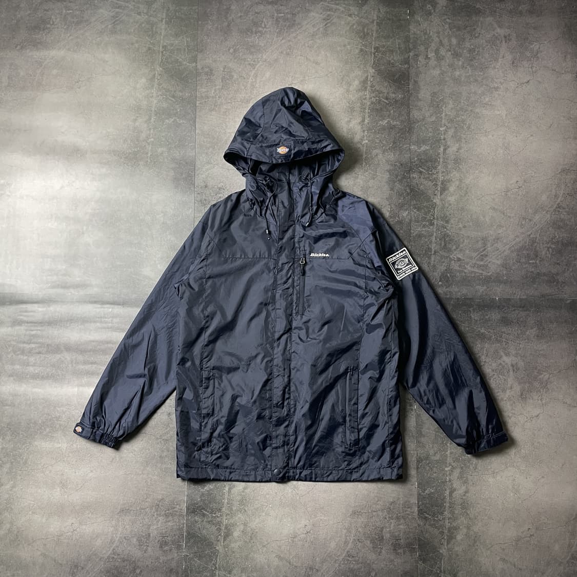 DICKIES 디키즈 빈티지 네이비 후드 윈드브레이커 A00481 상품이미지1