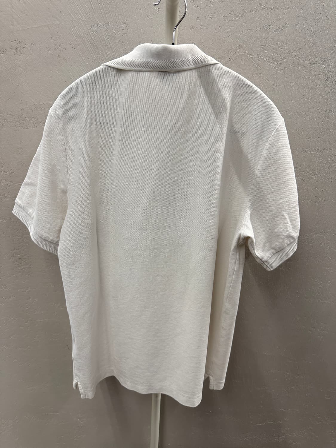 버버리 정품 TB 모노그램 모티브 코튼 피케 폴로셔츠  상품이미지8