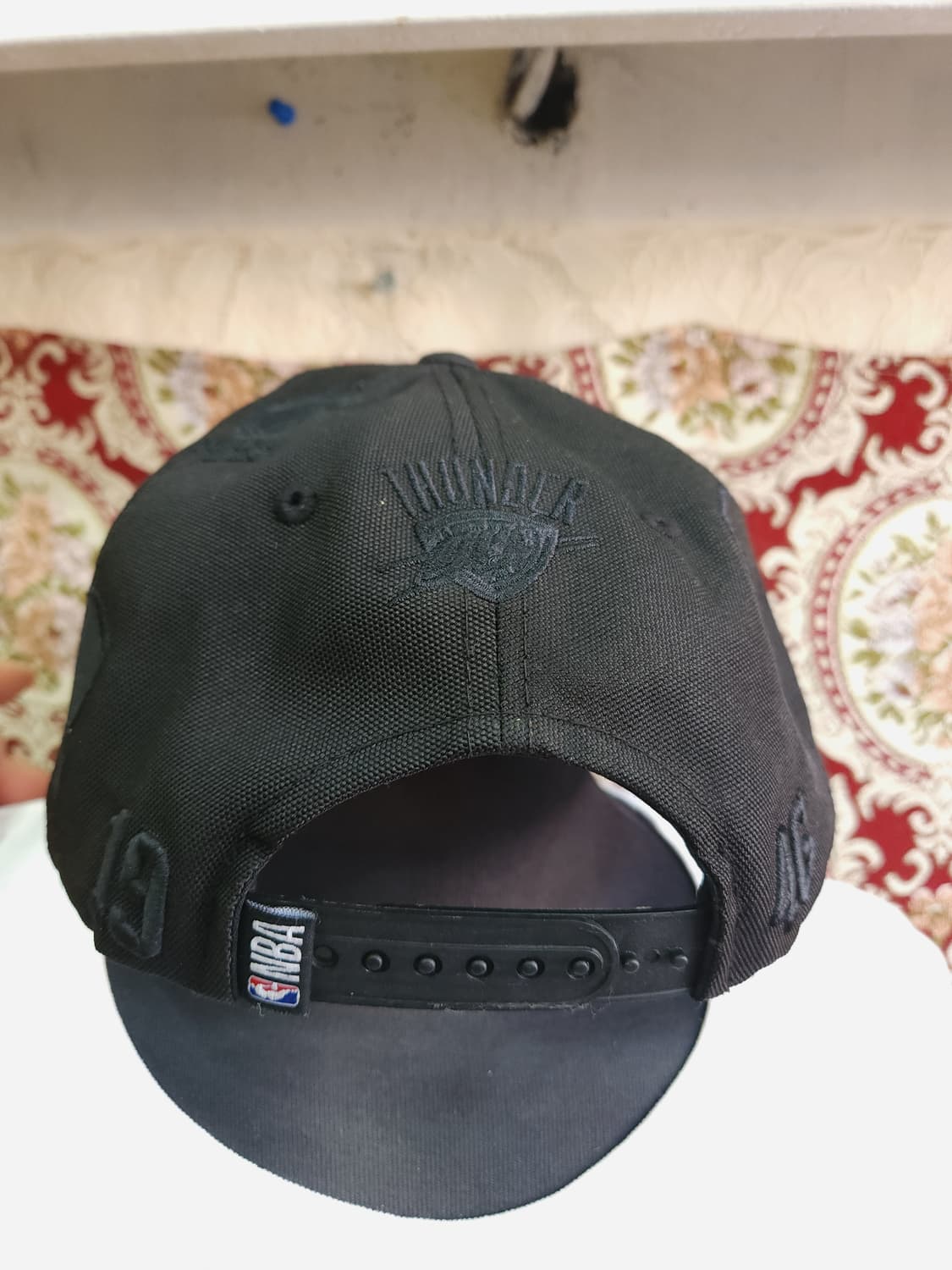 NBA 올팀 자수로고 스냅백 

 상품이미지3