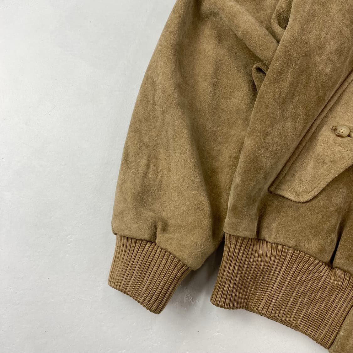 90s 폴로 스웨이드 헤링턴 자켓 (98) 상품이미지3