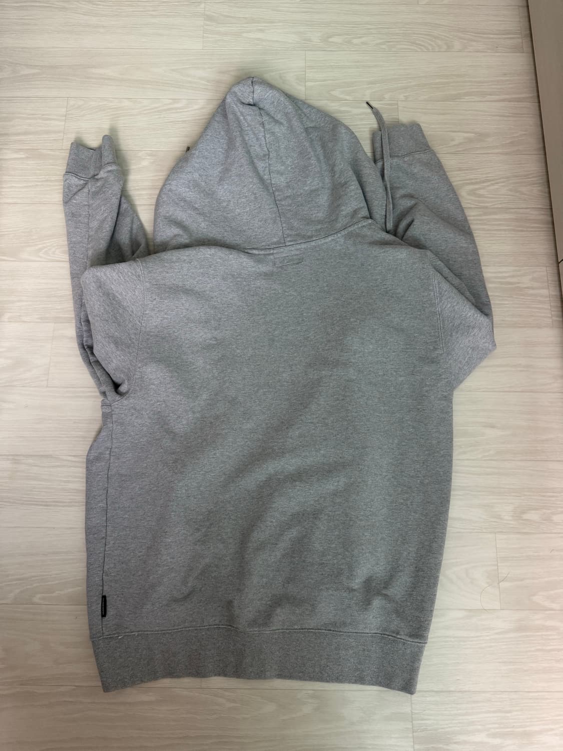그레이 후드집업 상품이미지3