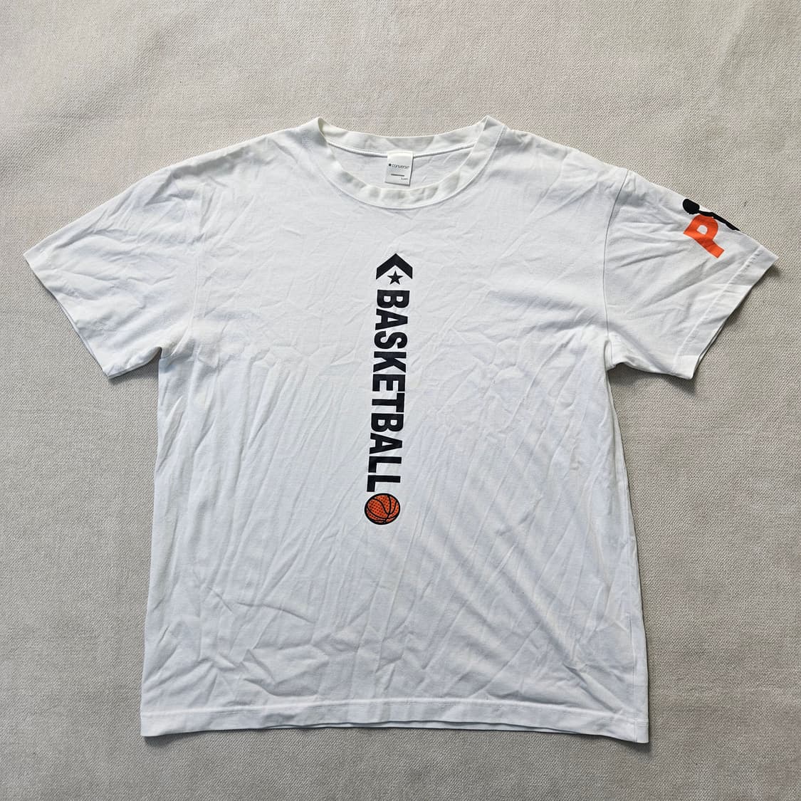L 컨버스 바스켓볼 그래픽 반팔티 0309Y 상품이미지1