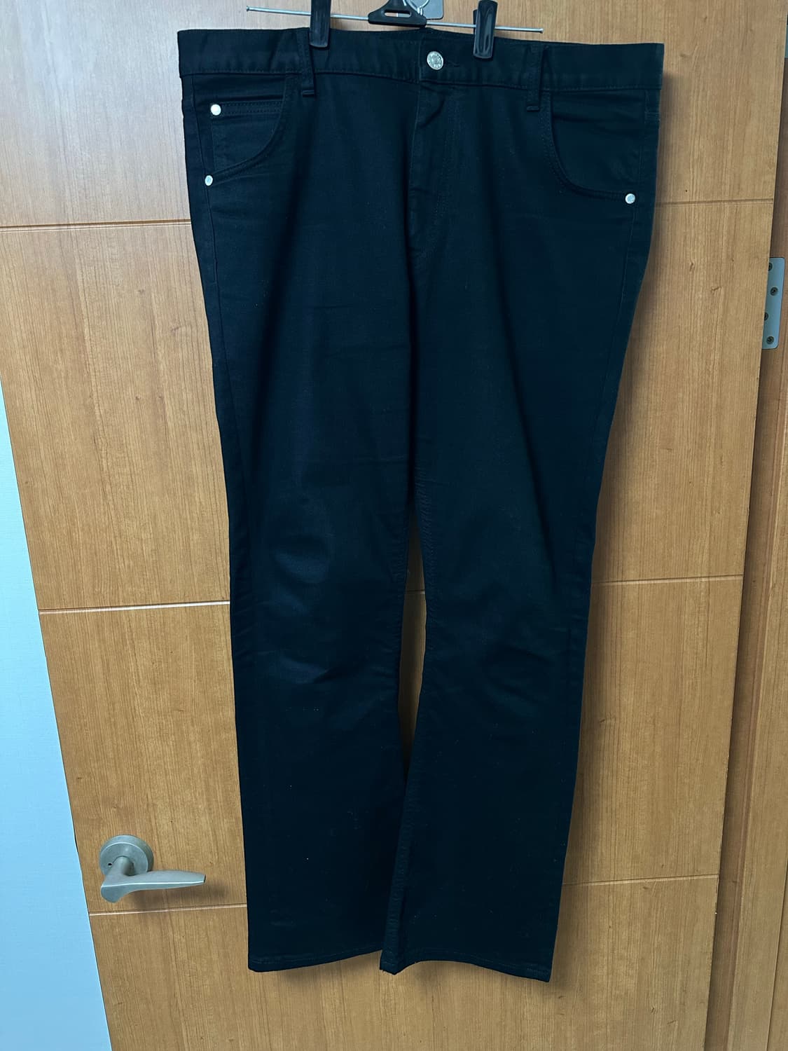 [34] Zara 플레어진 블랙 부츠컷 상품이미지1
