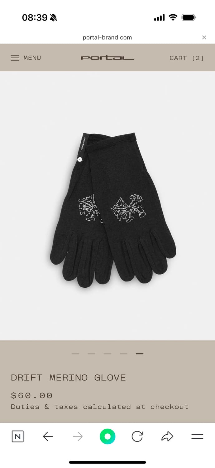 포탈러닝 장갑 s 상품이미지1